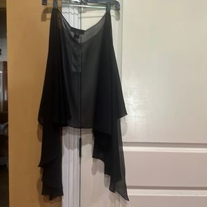 NWT shawl can be worn in different ways.